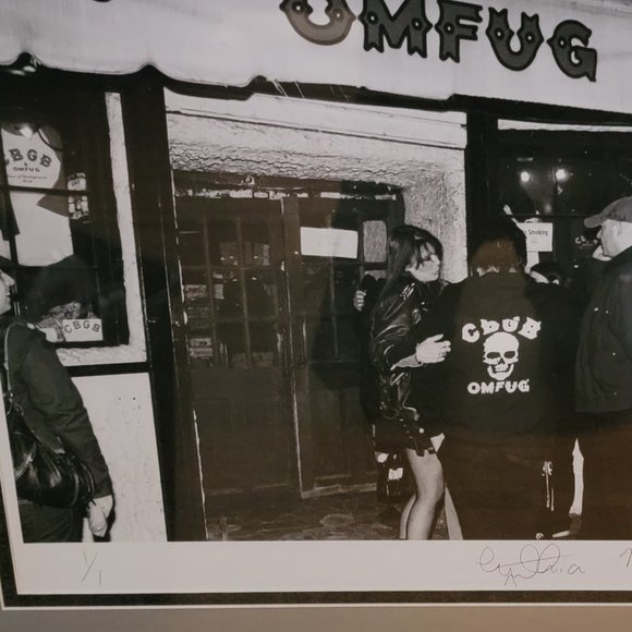 CGBG OMFUG Unique Signed Print From Closing, October, 2006 by Cynthia Mac Adams - Picture 4 of 8